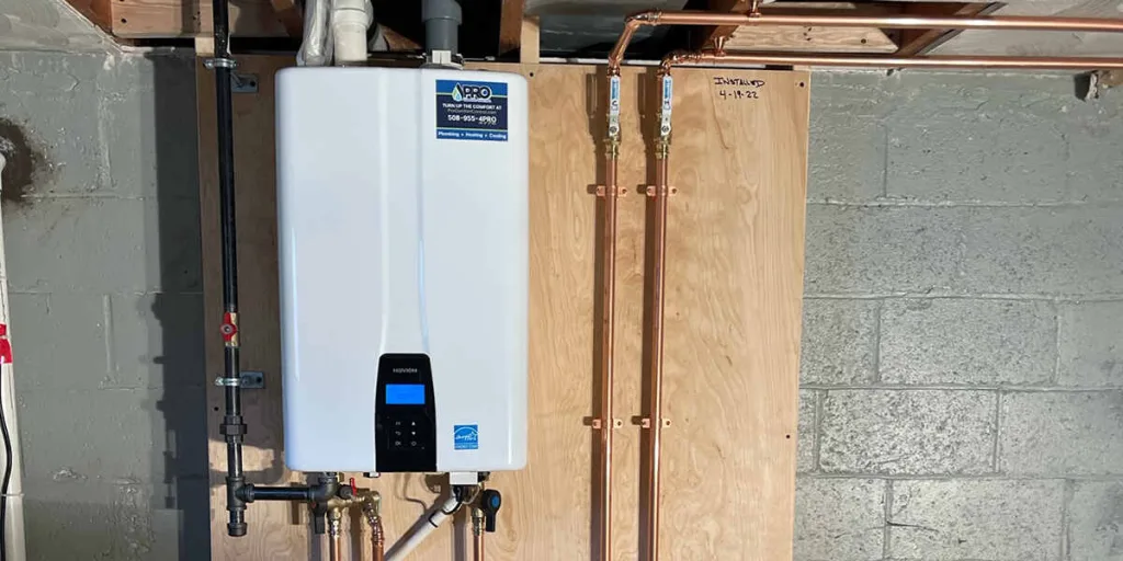 how long for new water heater to heat up