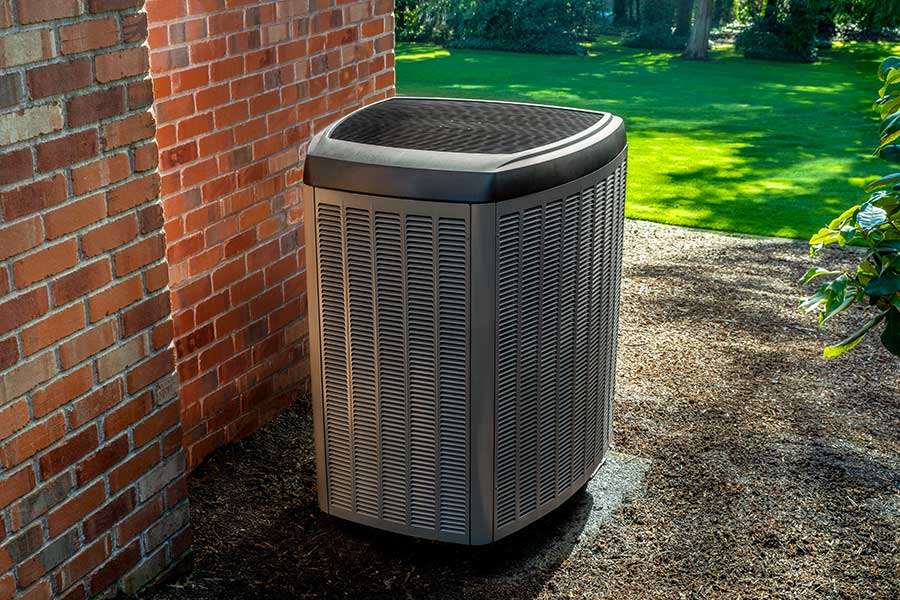 Completed heat pump repair service